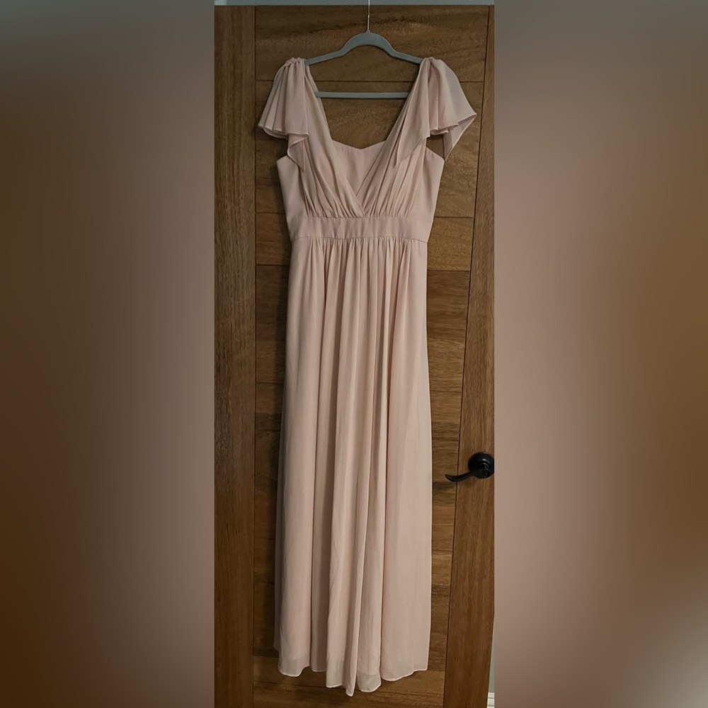 Vince Camuto pink maxi dress